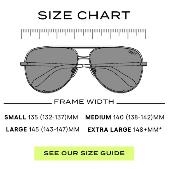 QUAY After Hours Bevel Sunglasses Zebra Stripe Frame Smoke Lenses Luxe Line - Picture 8 of 12